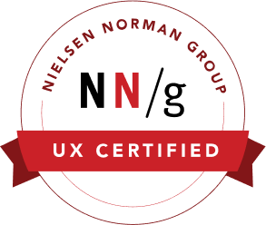 Nielsen Norman Group - UX Certified Badge